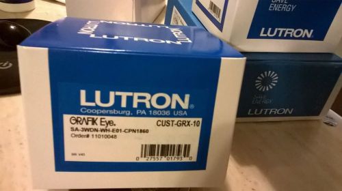 Lutron grafick eye seetouch 3 button dual wallstation   sa-jwdn-wh-e01-cpn1860 for sale