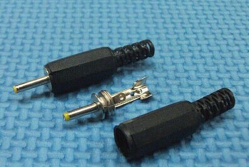 10 pcs male DC power plug 2.5X0.7MM 2.5*0.7mm Plug Connector
