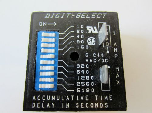 Digit-select timer icm 1a 6-240 vac/dc 4888 nos new for sale