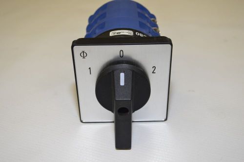 Kraus &amp; naimer rotary switch c80 -- 100amp 600v (c1) for sale