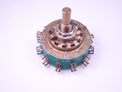 304-80-39 stackpole vintage rotary switch 26 pole 11 position 44b238224-003 for sale