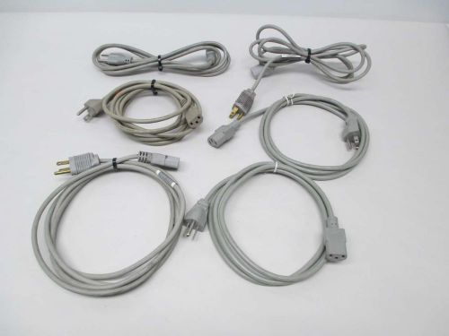 LOT 6 NEW HEWLETT PACKARD HP ASSORTED 8120-6812 POWER CORD CABLE D334536