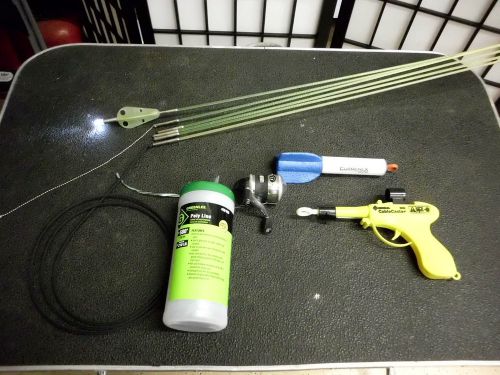 Creep zit 36&#039; fiberglass rod wire running kit with extras for sale