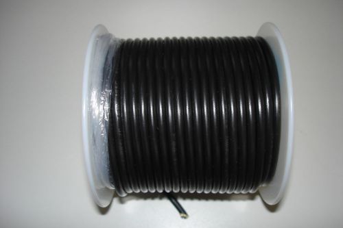 Consolidated wire 14 awg stranded pvc 800v ft-1 105c 100ft spool black - new for sale