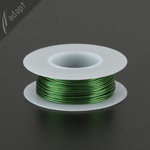Magnet Wire, Enameled Copper, Green, 20 AWG (gauge), 155C, 1/8 lb, 40ft