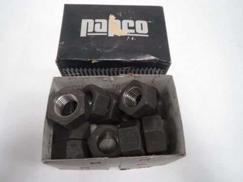 LOT15 PAPCO ECROUS 081-034 UNC HEX HEXAGON FINISH NUT SIZE 1-1/4IN SIZE B201919