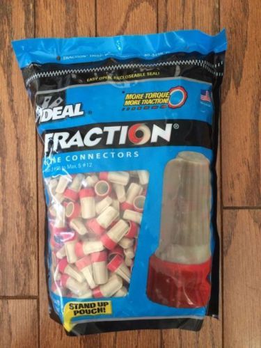 Ideal wire connectors red &amp; tan 500pc 30-347b for sale