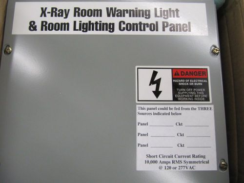 GE Healthcare E4502SS X-Ray Warning and Room Lighting Control Panel