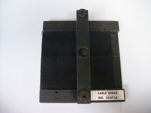 Cable Shear 3437-1a