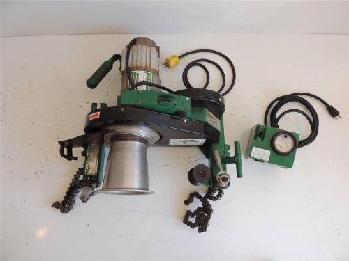 Greenlee 6001 super tugger cable puller rated 6,500lbs with force gauge for sale