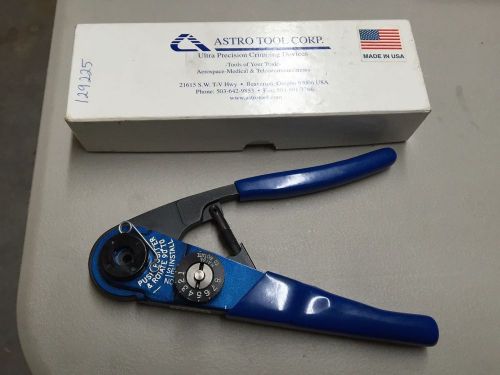 New! - astro tool miniature step adjustable crimp tool 615717 (m22520/2-01) for sale