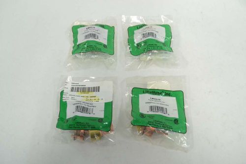 Lot 4 new littelfuse lru616 100a to 60a amp 600v-ac fuse reducer b355181 for sale
