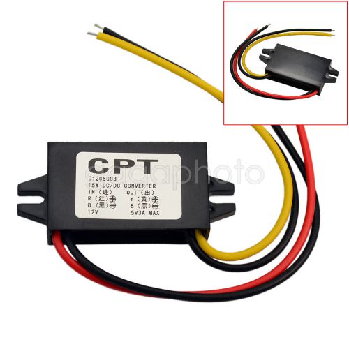 Car LED Auto Display Power Supply DC Converter Regulator 12V to 5V Buck Module