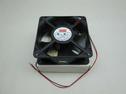New dayton 4wt39 dc axial fan 24v-ac 4-11/16 in 107cfm d382912 for sale