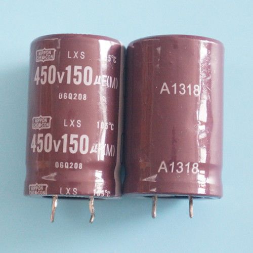 Nippon 450v 150uf electrolytic capacitor 25x40mm 1pcs for sale