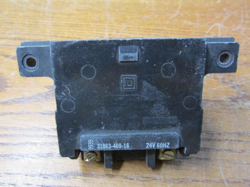 Square d 31063-409-16 replacement coil 24 volts 60 hertz for sale