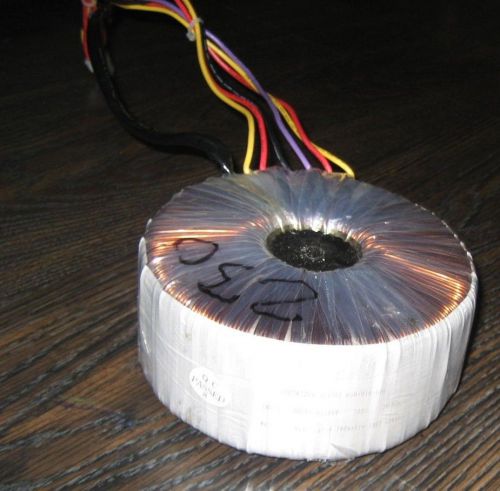 Power toroidal transformer for audio amp &amp; cnc 230 ac 80 90 dc supply 115 40 45 for sale