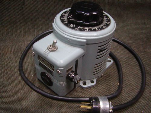 Superior electric variac powerstat transformer 116b 10a for sale