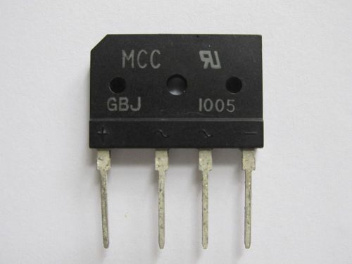 Micro Commercial Components  GBJ10005-BP   Bridge Rectifier 10A  50V    (MCC)