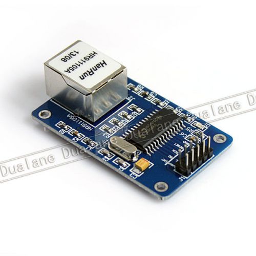 Hot ENC28J60 PCB LAN Network Module Ethernet Module For Official Arduino Boards