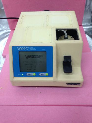 Wescor Vapro 5520 Vapor Pressure Osmometer WITH ERROR sold AS-IS