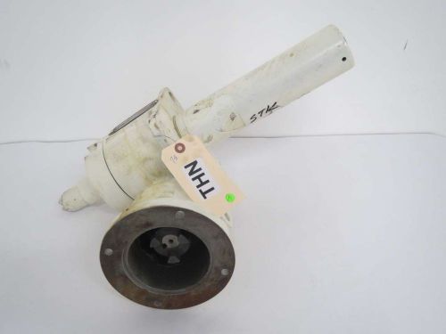 Valmet cha2300028-02 stainless screw jack 1 in worm gear actuator b437084 for sale