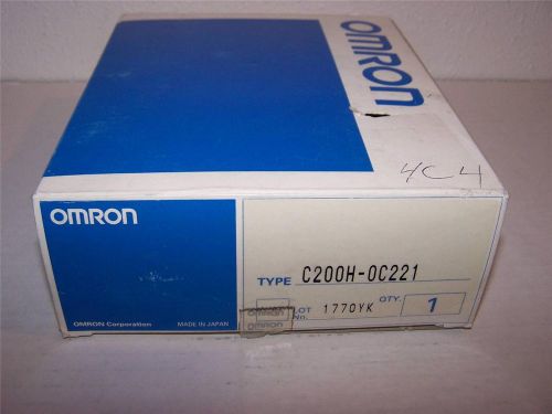 OMRON C200H-OC221 OUTPUT UNIT C200H-0C221 NEW IN BOX