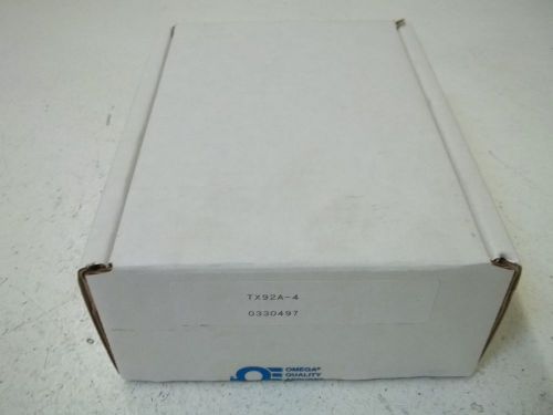 OMEGA TX92A-4 TEMPERATURE TRANSMITTER *NEW IN A BOX*