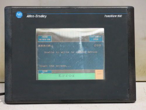 ALLEN BRADLEY TOUCHSCREEN OPERATOR INTERFACE, 2711-T9C1, PANELVIEW 900