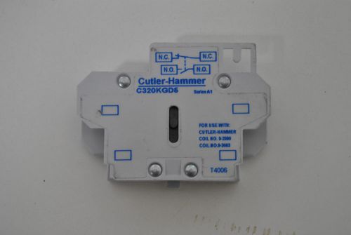 NEW CUTLER HAMMER CONTACTOR AUXILIARY CONTACT FREEDOM SER C320KGD5  (S5-4-130A)