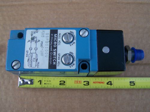 Micro Switch SSPB0100V 4-20ma lead pressure transducer