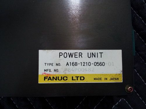 FANUC POWER UNIT A16B-1210-0560
