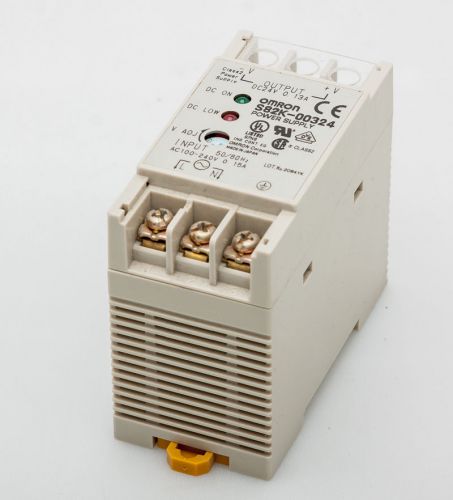 Omron S82K-00324 Power Supply, AC100-240V 0.15A, 24VDC 0.13A