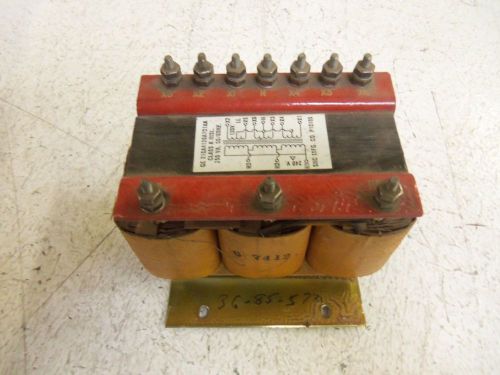 GENERAL ELECTRIC 218A4126A7B1AA TRANSFORMER *USED*