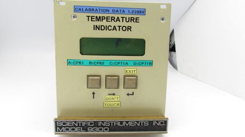 SCIENTIFIC INSTRUMENTS 9300 (CTI/LA-10) TEMPERATURE INDICATOR