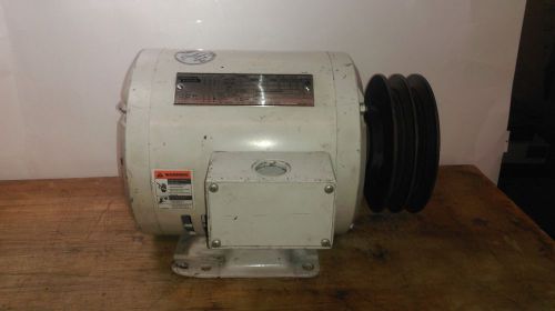 LINCOLN ELECTRIC SIGNATURE SERIES ODP AC MOTOR 5HP 2130/460 VOLTS 13.5/6.7 AMPS