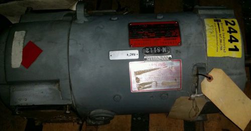 Ge kinamatic direct current motor 7.5 hp 3500 rpm for sale