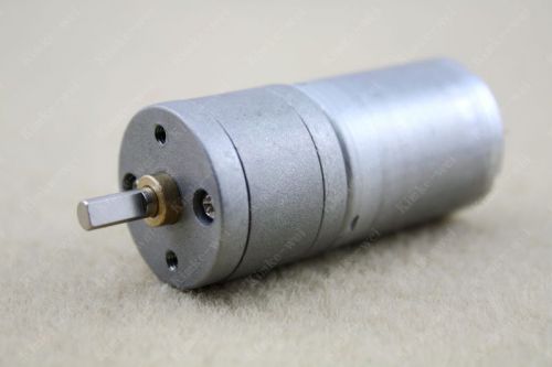 6V DC 200RPM Powerful High Torque Gear Box Motor