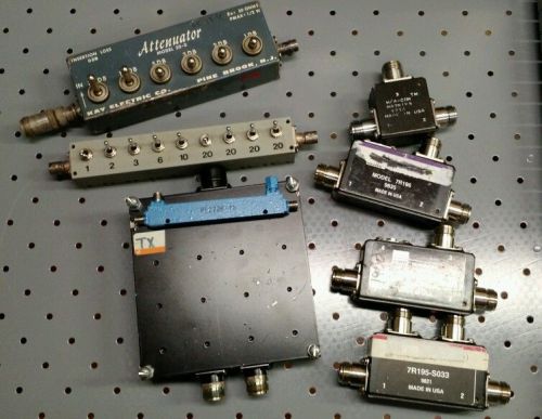 Misc. Lot of Cables Narda attenuator