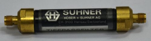 CH-9100 HUBER+SUHNER AG CH-9100 Herisau/Switzerland TIEFPASSFILTER Fc=8.0GHz
