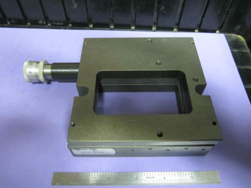 Positioner aerotech micrometer stage optics positioning as is  bin#11 for sale