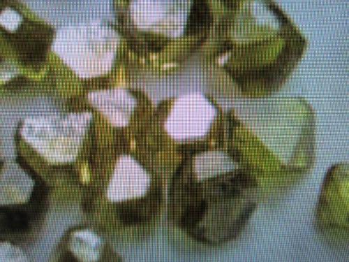 lot of synthetic diamonds dodecahedron single crystal real diamond 1 carat total