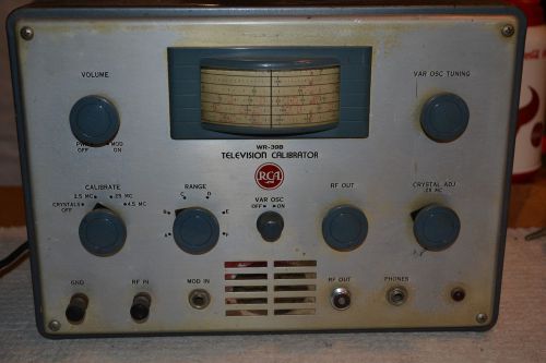 Vintage RCA Television Calibrator Model WR 39B TV Television Test Equipment