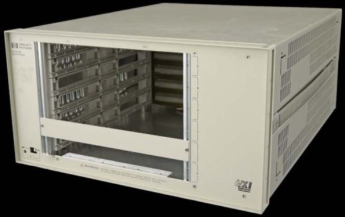 Hp agilent e1421b 6-slot vxi mainframe chassis modular power supply series c for sale
