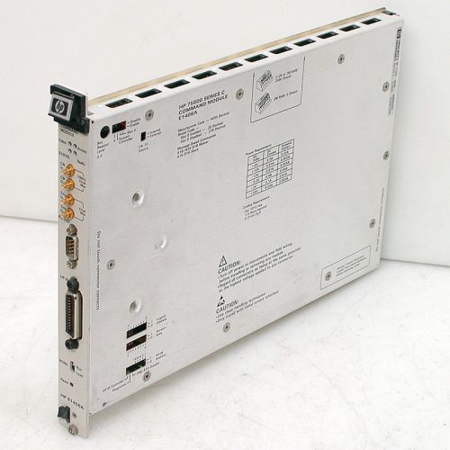 Hewlett packard  e1406a vxi 1-slot c-size hp-ib gpib ieee-488 command module for sale