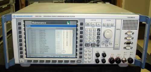 Rohde &amp; Schwarz CMU200 Radio Communications Test Set