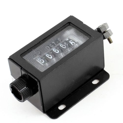 5 digit num hand tally mechanical counter arithmometer black for sale