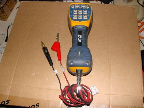 Used Fluke Networks TS44 PRO Telcom Telephone Test Set with Piercing Pin Clips