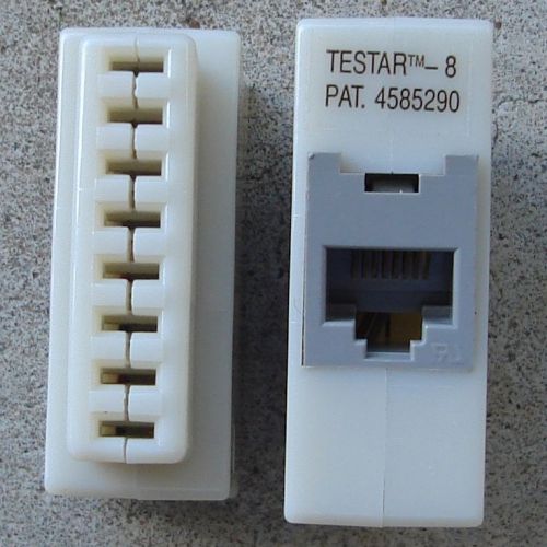 New Testar 8 66 Block Test Adapter Telephone LAN Tester