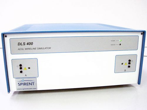 SPIRENT DLS-400S V11 ADSL WIRELINE SIMULATOR DLS 400 DL4-400S